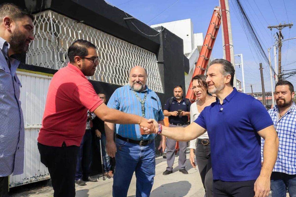 CUMPLE ADRIÁN PROMESA, INICIA RETIRO DE CABLEADO EN MONTERREY