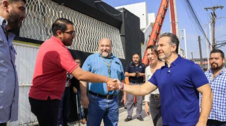 CUMPLE ADRIÁN PROMESA, INICIA RETIRO DE CABLEADO EN MONTERREY