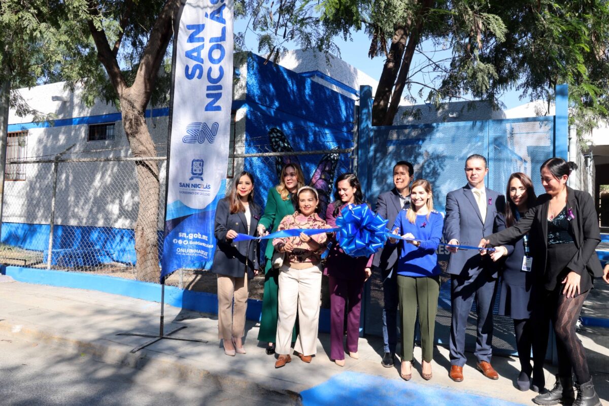 «PUERTA AZUL» ZONA SEGURA PARA MUJERES EN SAN NICOLAS