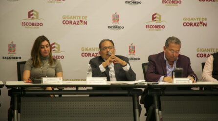 PRESENTAN AVANCES DEL DISTRITO ESCOBEDO NORPONIENTE