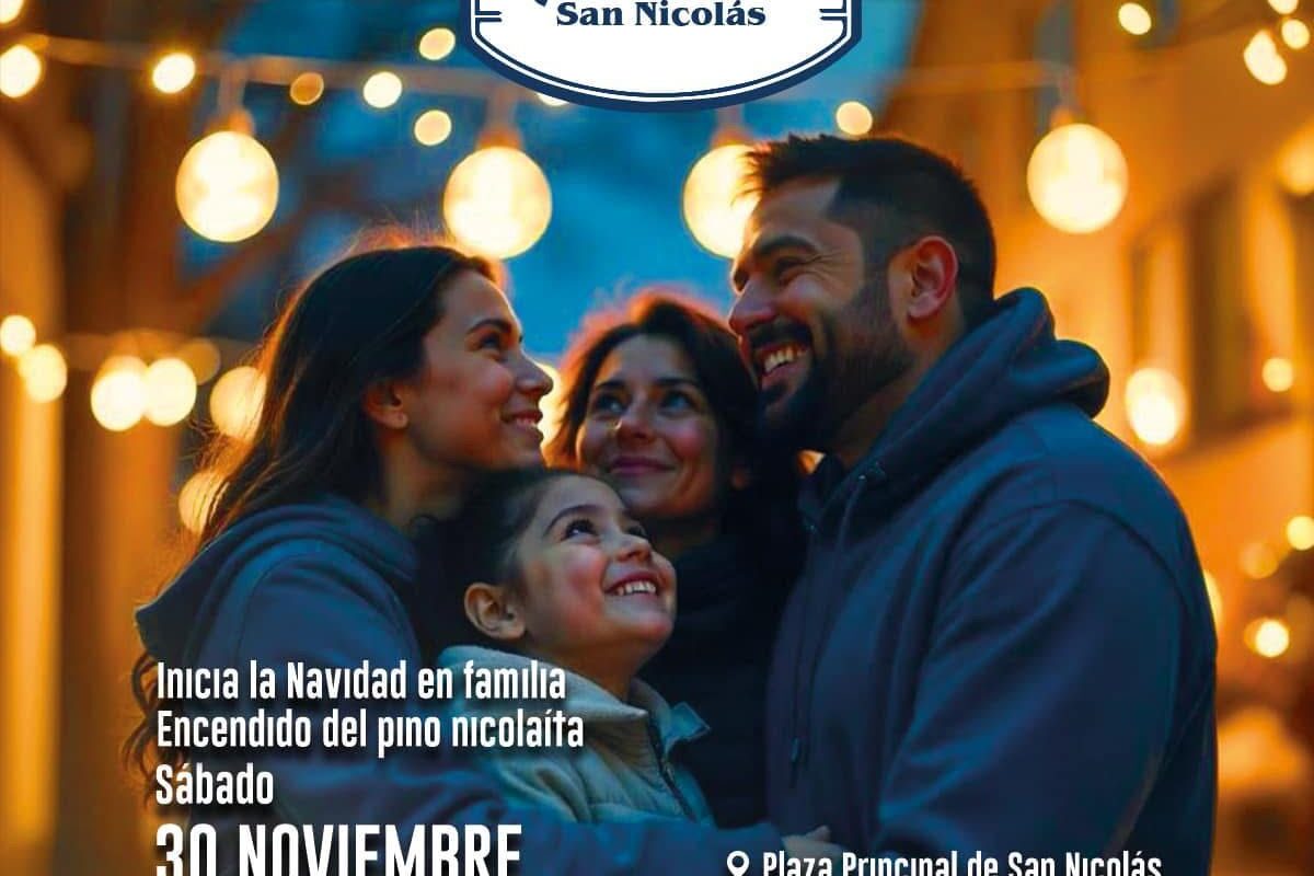 LLEGA LA NAVIDAD A SAN NICOLAS