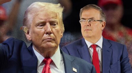 RESPONDE EBRARD POR AMENAZA CON  ARANCELES DE TRUMP