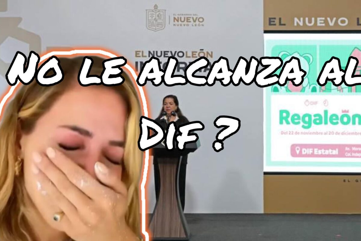 DICEN POR AHI … YA NO LES ALCANZA EN EL DIF!