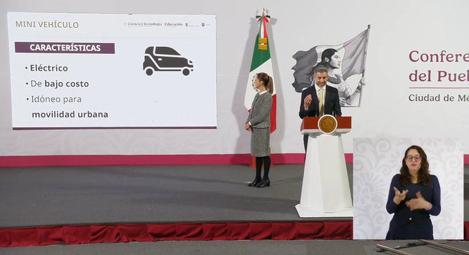 PRESENTAN ARMADORA DE CARROS ELÉCTRICOS MEXICANA