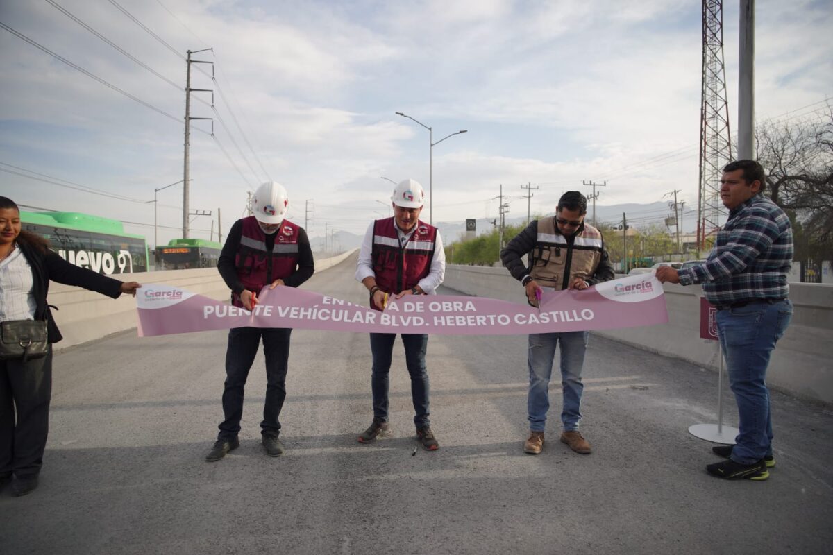 !ESTÁ LISTO EL  PUENTE VEHICULAR HEBERTO CASTILLO!