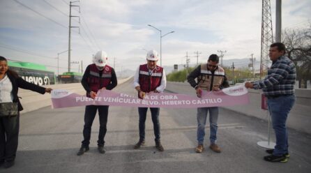 !ESTÁ LISTO EL  PUENTE VEHICULAR HEBERTO CASTILLO!