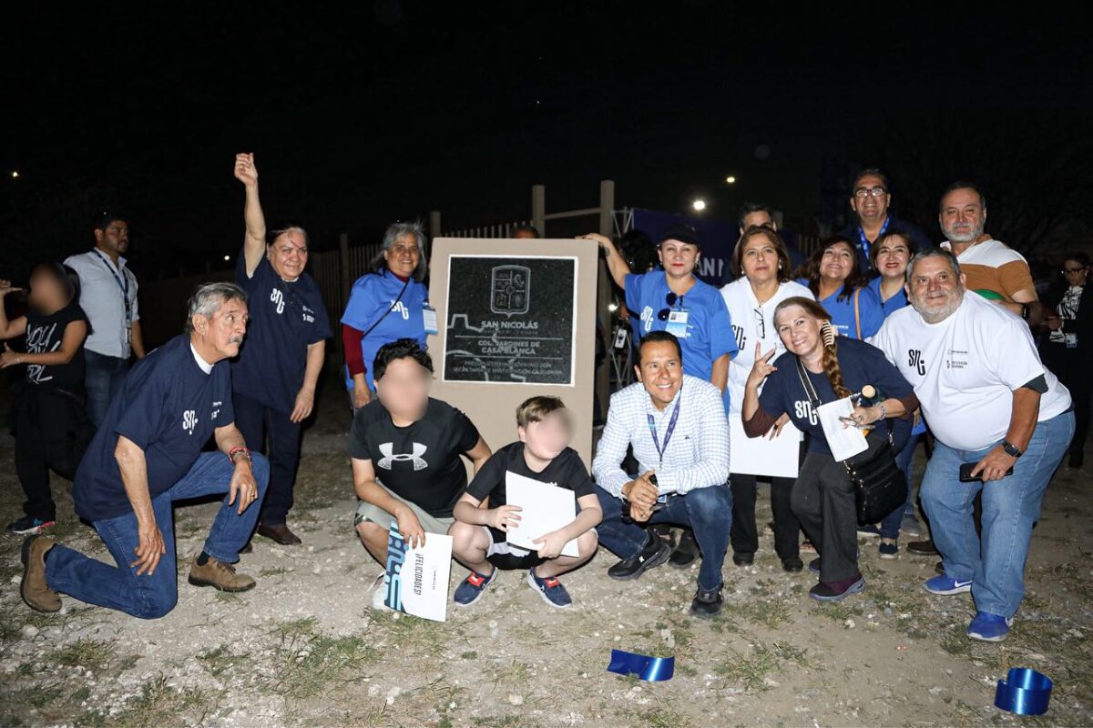 COLONIA CASA BLANCA ESTRENA PARQUE CON PRESUPUESTO PARTICIPATIVO