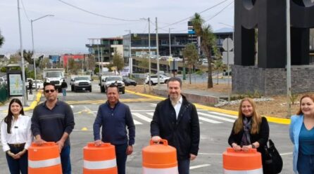 ENTREGA MONTERREY OBRA DE PUERTA DE HIERRO Y PASEO DE LOS LEONES